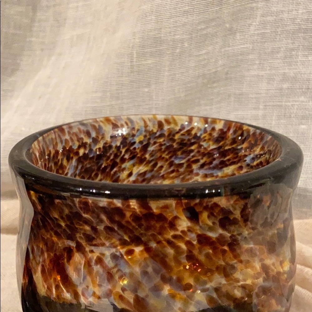 FOSTORIA IMPRESSION GLASS VASE - Picture 6 of 7